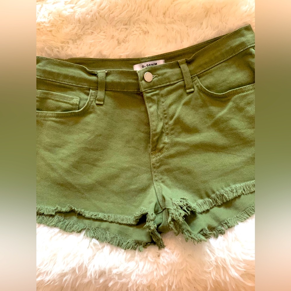 Q2 Denim women’s shorts size large